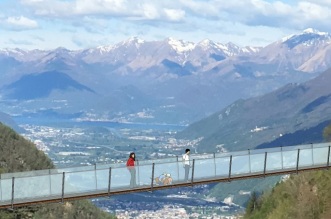 Il progetto della passerella in Val Tartano