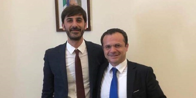 On. Villarosa e sindaco Cateno De Luca