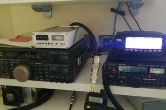 Postazione radio del presidente del Cisar Messina, Stazione It9EJE Calogero Barone attiva 24/24 h.