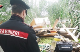 CC Vulcano sequestro discarica abusiva